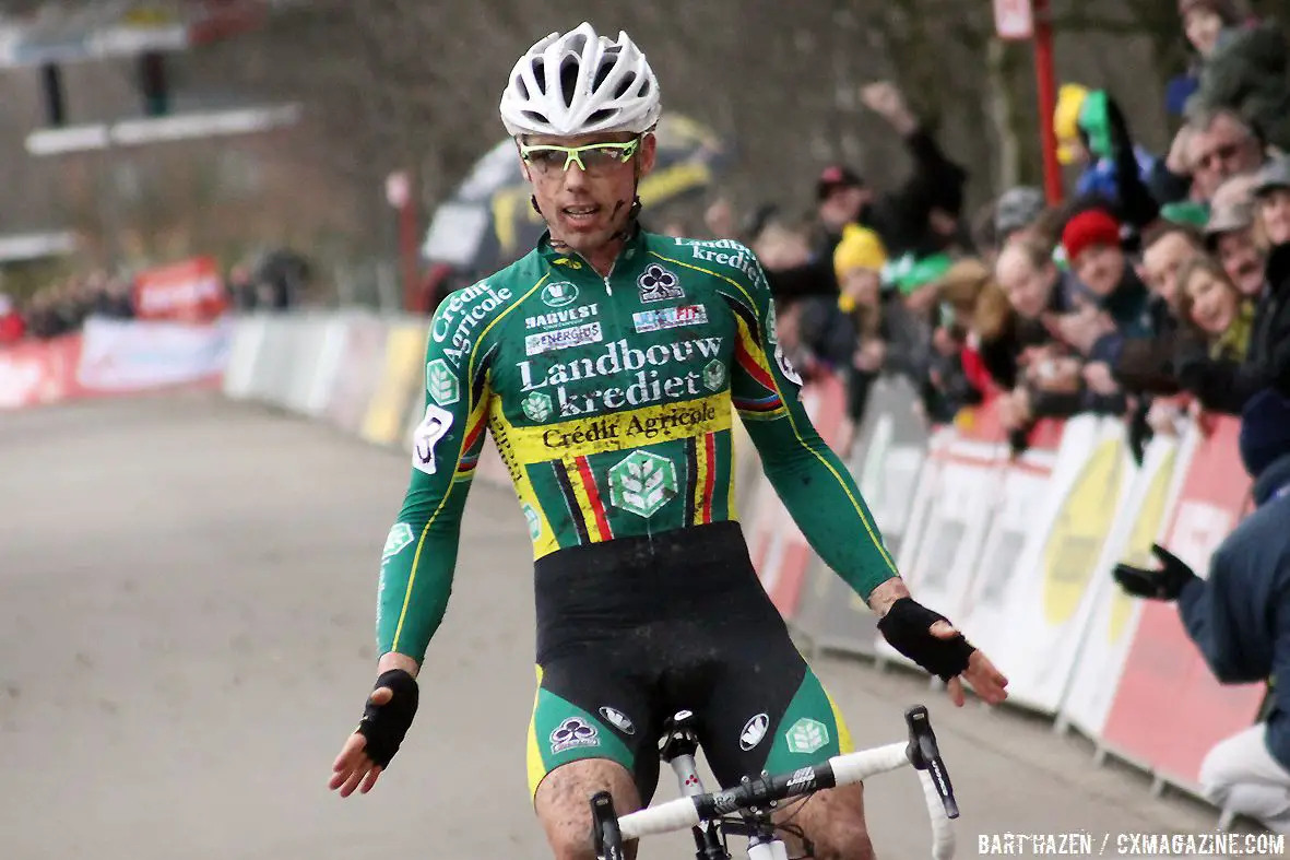 Sven Nys has all but secured his Superprestige Title