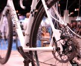 Avid BB7 SL Road Mechanical Disc Brakeset / SRAM HSX Rotors on the Alchemy rig at NAHBS 2013. © Lance Barry