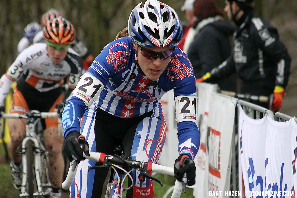 Katie Compton - Hoogerheide Cyclocross Word Cup 2011  Bart Hazen