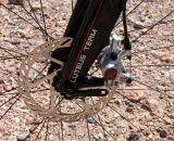 Disc-brake equipped frame. © Cyclocross Magazine