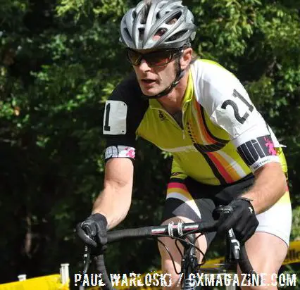 Paul Warloski is back on his bike, re-learning the ropes. Photo: courtesy