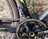 The alloy FSA Gossamer Crankset and 46/36T chainrings will keep you driving through the course. © Cyclocross Magazine