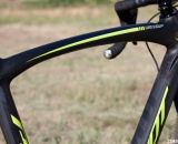 The updated black paint scheme with neon accents reminds us of the 2012 Felt F2x we saw at Sea Otter.  © Cyclocross Magazine
