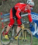 Jonathan Page at Koksijde, Photo courtesy of Blue Competition Cycles