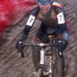 Here, Brian Matter Racing to 5th at Jingle Cross Day 2. © Amy Dykema