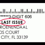 Cyclocross Magazine's mailing label is worth reading Cyclocross Magazine's mailing label is worth reading