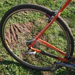 Cameron Falconer's Budget Tubeless Setup Cameron Falconer's Budget Tubeless Setup: Two cheap rubber rim strips, a UST valve, and a WTB Interwolf tire on a Open Pro rim.