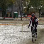 Vicki Thomas at the Canadian Cyclocross National Championships in Edmonton. by Paul Thomas Vicki Thomas at the Canadian Cyclocross National Championships in Edmonton. by Paul Thomas