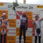 Wyman atop the podium in Wetzikon. © Stefan Wyman