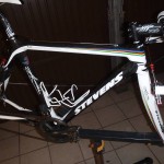 Niels Albert's Stevens carbon cyclocross bike on auction Niels Albert's Stevens carbon cyclocross bike on auction