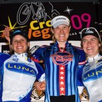 Compton stood on top of the podium at the 2009 edition of CrossVegas. Courtesy Brook Watts. Compton stood on top of the podium at the 2009 edition of CrossVegas. Courtesy Brook Watts.