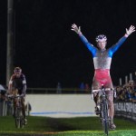 Francis Mourey outkicks Ryan Trebon to win his first cyclocross race in the States. © Joe Sales