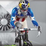 Tim Johnson in the wind tunnel, as seen in the Cannondale SuperX Ad in Cyclocross Magazine Tim Johnson in the wind tunnel, as seen in the Cannondale SuperX Ad in Cyclocross Magazine