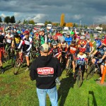 104 Juniors line up for the Hillsboro round of the Oregon Junior & High School Cyclocross Series. Photo by Brent Adams. 104 Juniors line up for the Hillsboro round of the Oregon Junior & High School Cyclocross Series. Photo by Brent Adams.