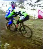 Jingle Cross 2008 Cyclocross Crash Video on Mt. Krumpit