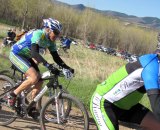 Lee Waldman gets back to suffering, courtesy of short track MTB © Annette Hayden