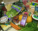 healthy groceries © Molly Hurford An attempt at healthier eating with a grocery trip To Trader Joes. © Molly Hurford