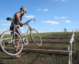 Riders take the run up on a beautiful day of ABRA CX. Keith Hower Riders take the run up on a beautiful day of ABRA CX. Keith Hower