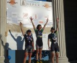 Van Gilder, McConnelough and Annis on the podium.