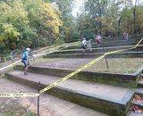 Richey makes his way up the ampitheater of pain at Beacon Cyclocross. © Cyclocross Magazine