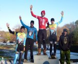 HPCX Mens Podium: (L to R) Livermon, Riichey, Winterberg, Townsend, Favata