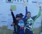 Women's Podium, Day 2 at Cycle-Smart International. Cyclocross Magazine Women's Podium, Day 2 at Cycle-Smart International. Cyclocross Magazine