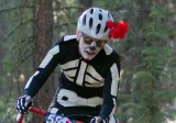 Riders took their costumes very seriously at Day of the Dead Cyclocross. Mike Albright