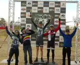 The podium at High Desert Cross. Kenneth HIll The podium at High Desert Cross. Kenneth HIll