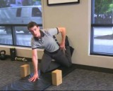 Seth Hosmer demonstrates the four essential stretches for cyclocross back health. Seth Hosmer demonstrates the four essential stretches for cyclocross back health.