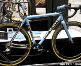Baum Bicycles flagship titanium cyclocros bike, the Turanti, was on display at the 2012 NAHBS. © Kevin White Baum Bicycles flagship titanium cyclocros bike, the Turanti, was on display at the 2012 NAHBS. © Kevin White