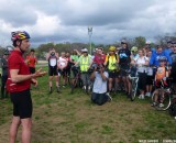 Tim Johnson addresses the crowd at the end of the Ride on Washington. Cyclocross Magazine Tim Johnson addresses the crowd at the end of the Ride on Washington. Cyclocross Magazine