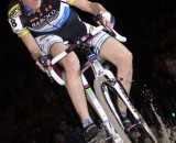Indoor cyclcross racing. Bart Hazen