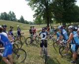 Kaitlin Antonneau Women's Clinic Group Circle by Joe Bellante