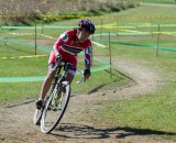 Crystal Anthony rode away within the first half lap for the victory. Todd Prekaski