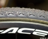 Hutchinson's new Mamba cyclocross tubular tire has a pronounced side knob for cornering. ©Cyclocross Magazine Hutchinson's new Mamba cyclocross tubular tire has a pronounced side knob for cornering. ©Cyclocross Magazine