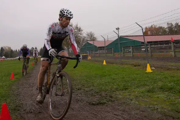 Photo: Reeb rides to another victory at Cross Crusade round 7.