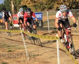 Kyle Gritters (Rock N Road) nails the Men’s A holeshot ahead of Gareth Feldstein (Ritte CX Team), Brandon Gritters (Rock N Road), Ted Willard (G2 Bike/DNA Cycling), Jonny Weir (Mudfoot) and Brent Prenzlow (Celo Pacific). © Phil Beckman/PB Creative