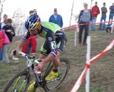 Johnson took a second win on Day 3 of Jingle Cross. © Elisabeth Reinkordt
