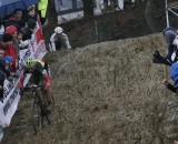 Nys escaped Albert with a dare-devil descent on the final lap © Bart Hazen Nys escaped Albert with a dare-devil descent on the final lap © Bart Hazen