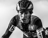 Zach McDonald's pain face at the 2013 Cyclocross National Championships. © Chris Schmidt