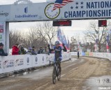 Erica Zaveta of Brevard College cruised to an easy Division 1 Collegiate National Championship. © Cyclocross Magazine