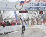 Robert Rimmer took a commanding victory in the Division II Collegiate Men's Race. © Cyclocross Magazine