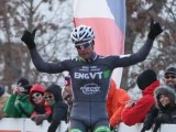 Page returns to the top step of the podium with his fourth title in the Elite Men at Cyclocross Nationals. © Meg McMahon Page returns to the top step of the podium with his fourth title in the Elite Men at Cyclocross Nationals. © Meg McMahon
