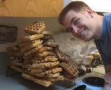 Waffles. Lots of waffles.