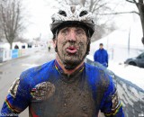 Cold, in pain, but not surprised with the win. © Dave McElwaine Cold, in pain, but not surprised with the win. © Dave McElwaine