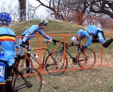 Sven Nys' biggest challenge in Louisvile so far? Escaping his bandit pre-ride on the Louisville course. Sven Nys' biggest challenge in Louisvile so far? Escaping his bandit pre-ride on the Louisville course.