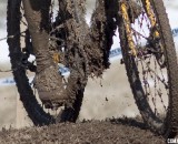 Power washers were needed but missing at the 2013 Masters Cyclocross World Championships. © Cycloc