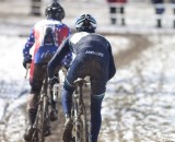 Myrah and Cariveau battled it out for most of the race © Cyclocross Magazine Myrah and Cariveau battled it out for most of the race © Cyclocross Magazine