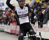 A relaxed Niels Albert takes the win at the last Trophy race of the season. © Bart Hazen