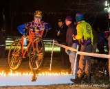 Fire barriers proved to be warm and popular spectating areas. © Matthew Lasala